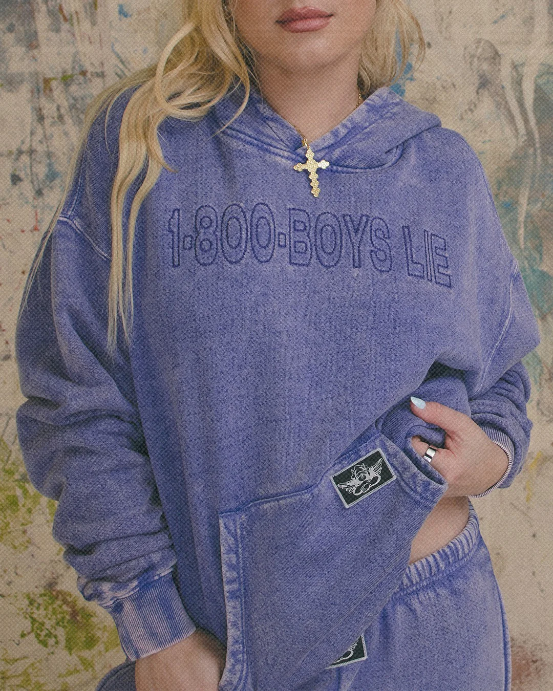 1-800 Disconnected Racer Hoodie - Image 6