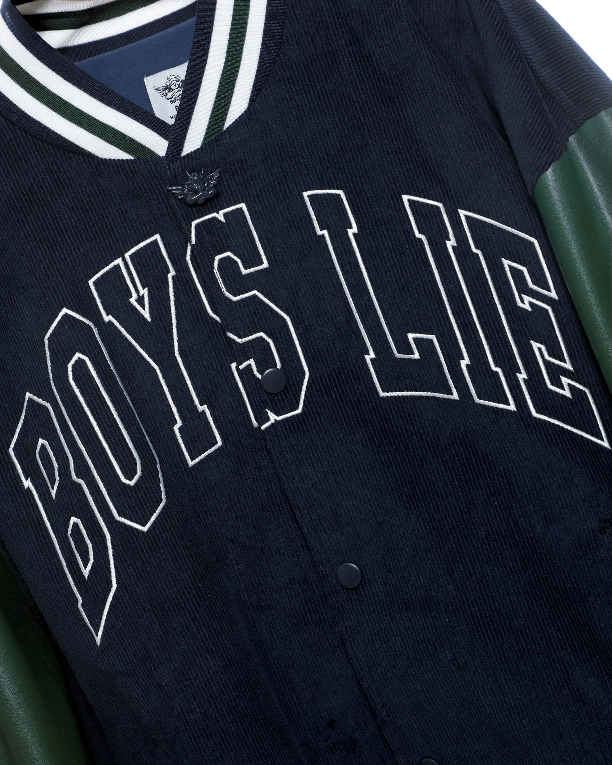 A Team Goes Blue Varsity Jacket - Image 3