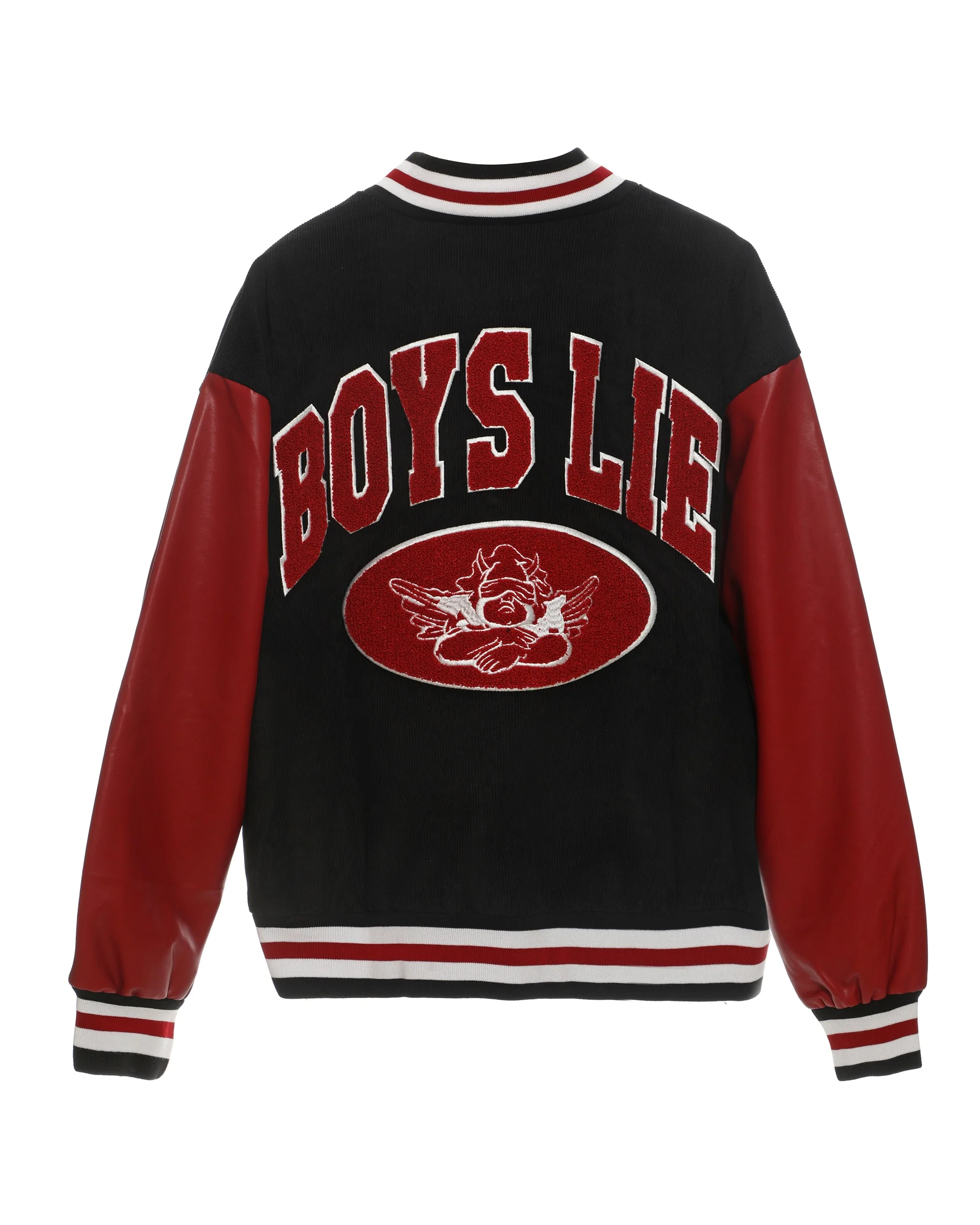 A Team Goes Red Varsity Jacket - Image 2