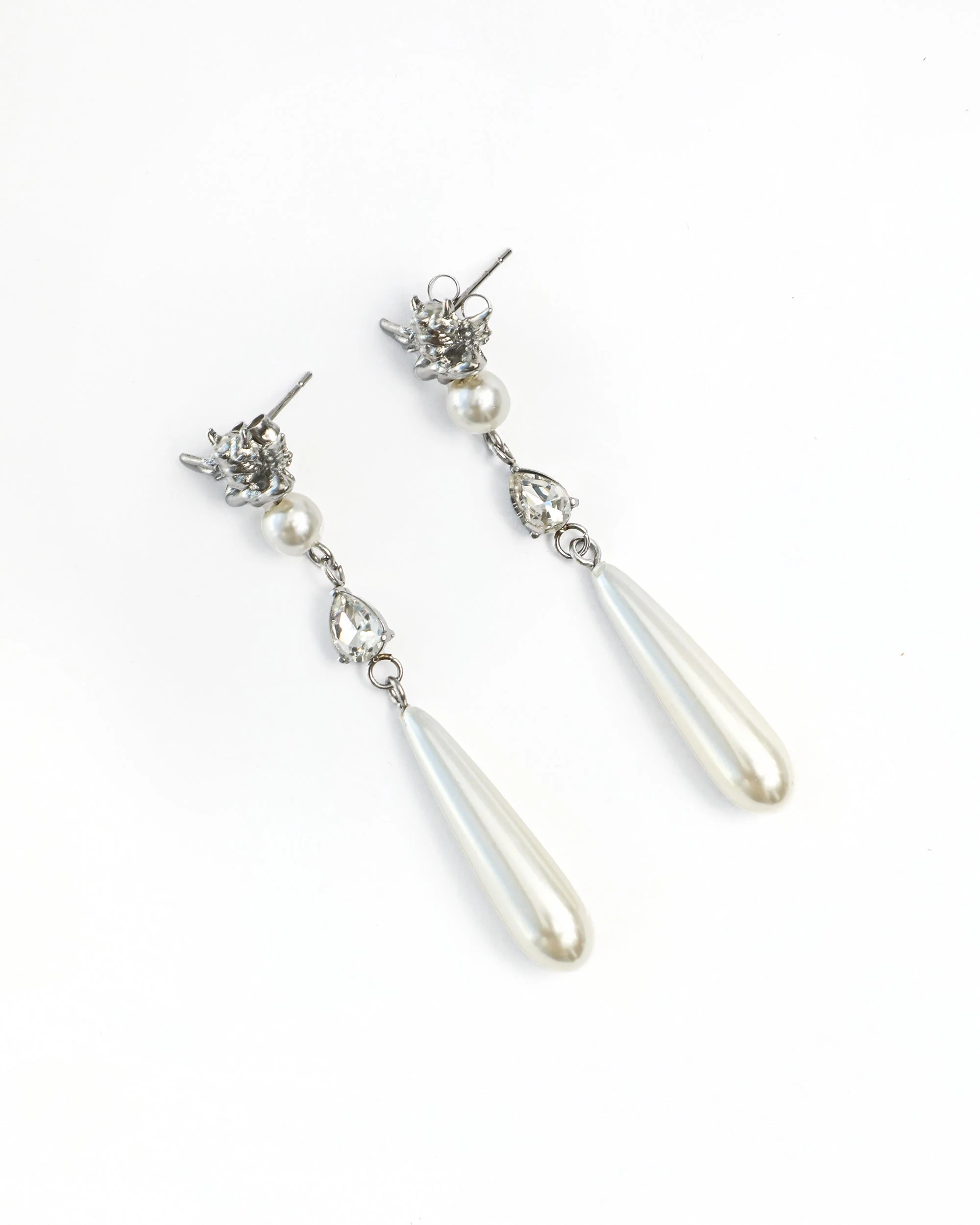 April Showers Silver Earrings - Image 3