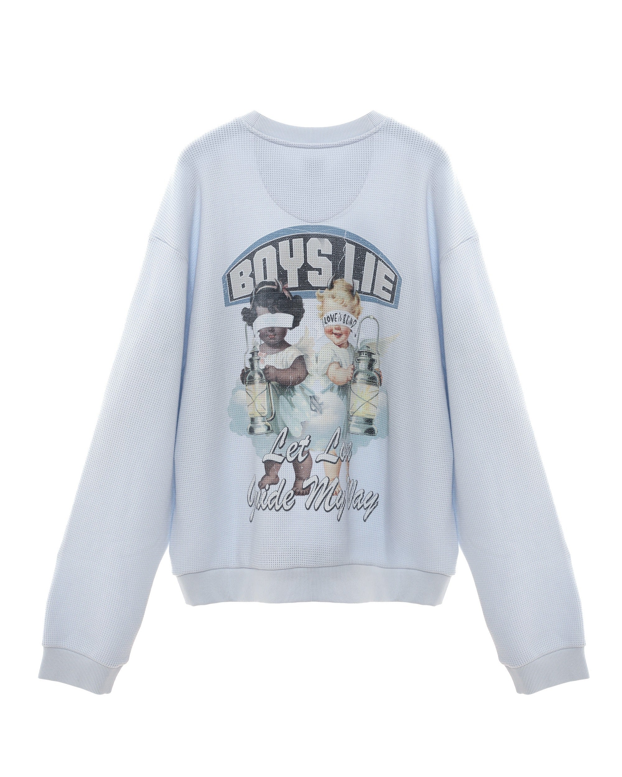 Aura Let Love Guide My Way Kara Crewneck - Image 2