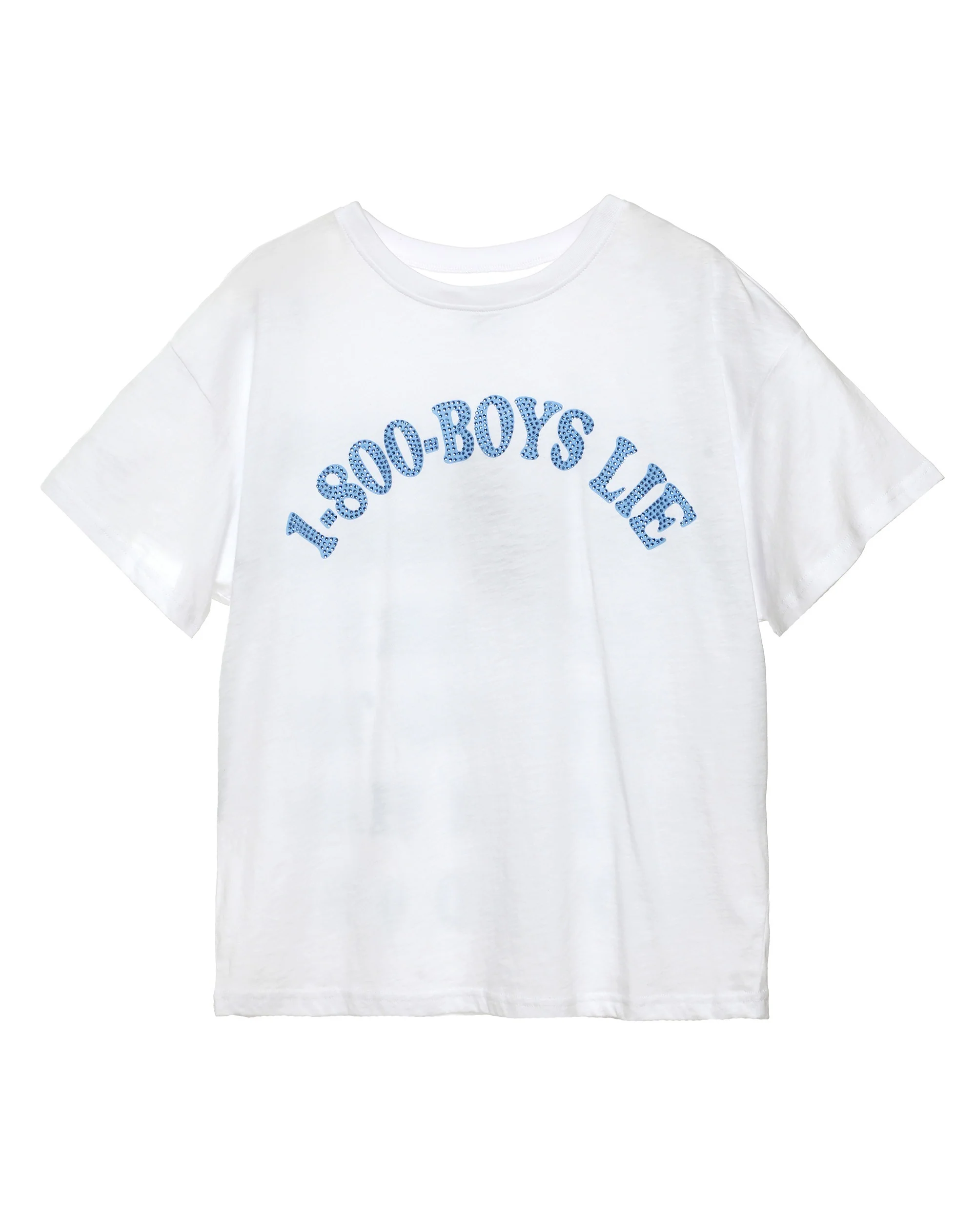 Blue 1-800 Boyfriend Tee