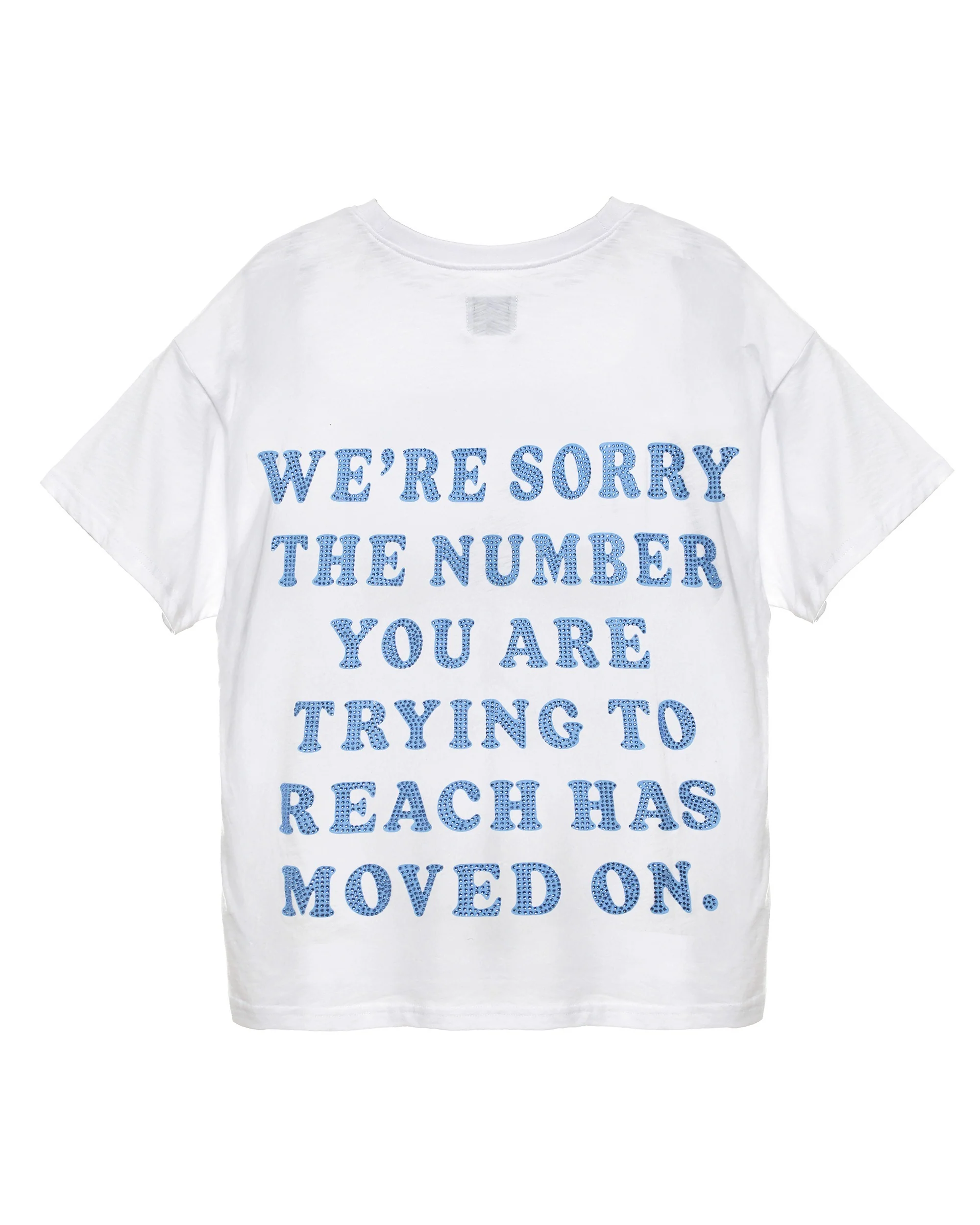 Blue 1-800 Boyfriend Tee - Image 2