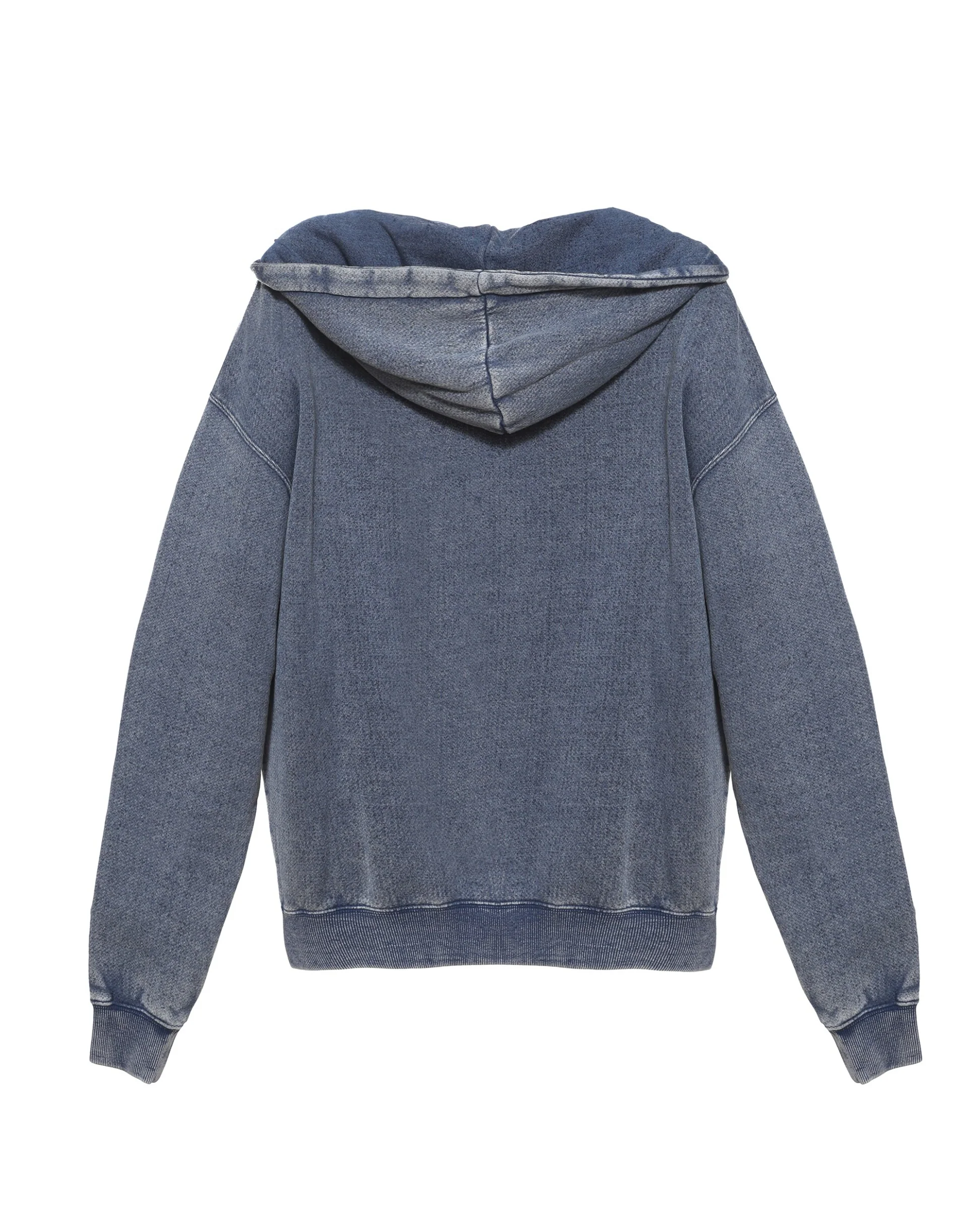 Blue Stitch Me Up Racer Hoodie - Image 2