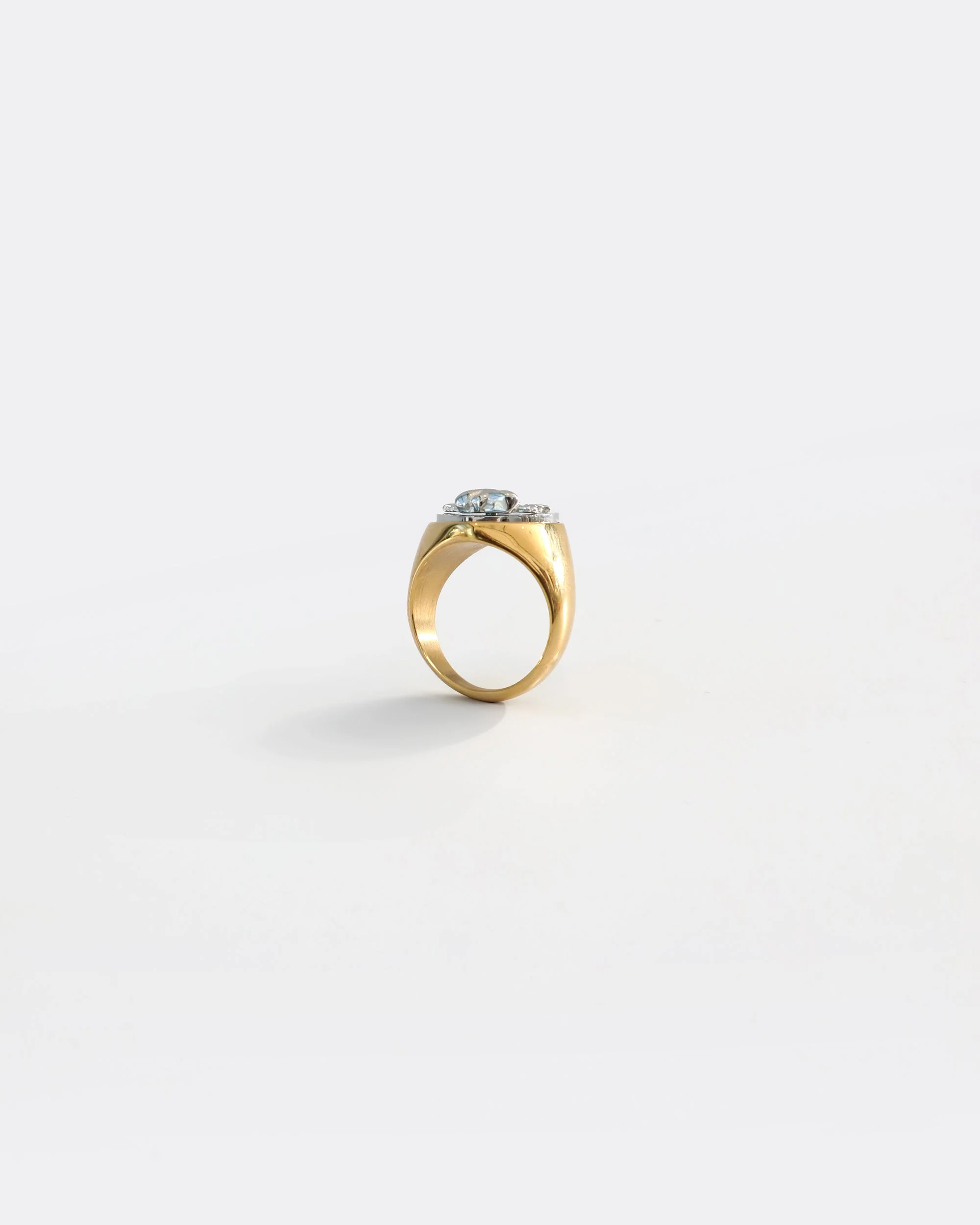 Boys Lie Stainless Steel Logo Heart Ring - Image 3