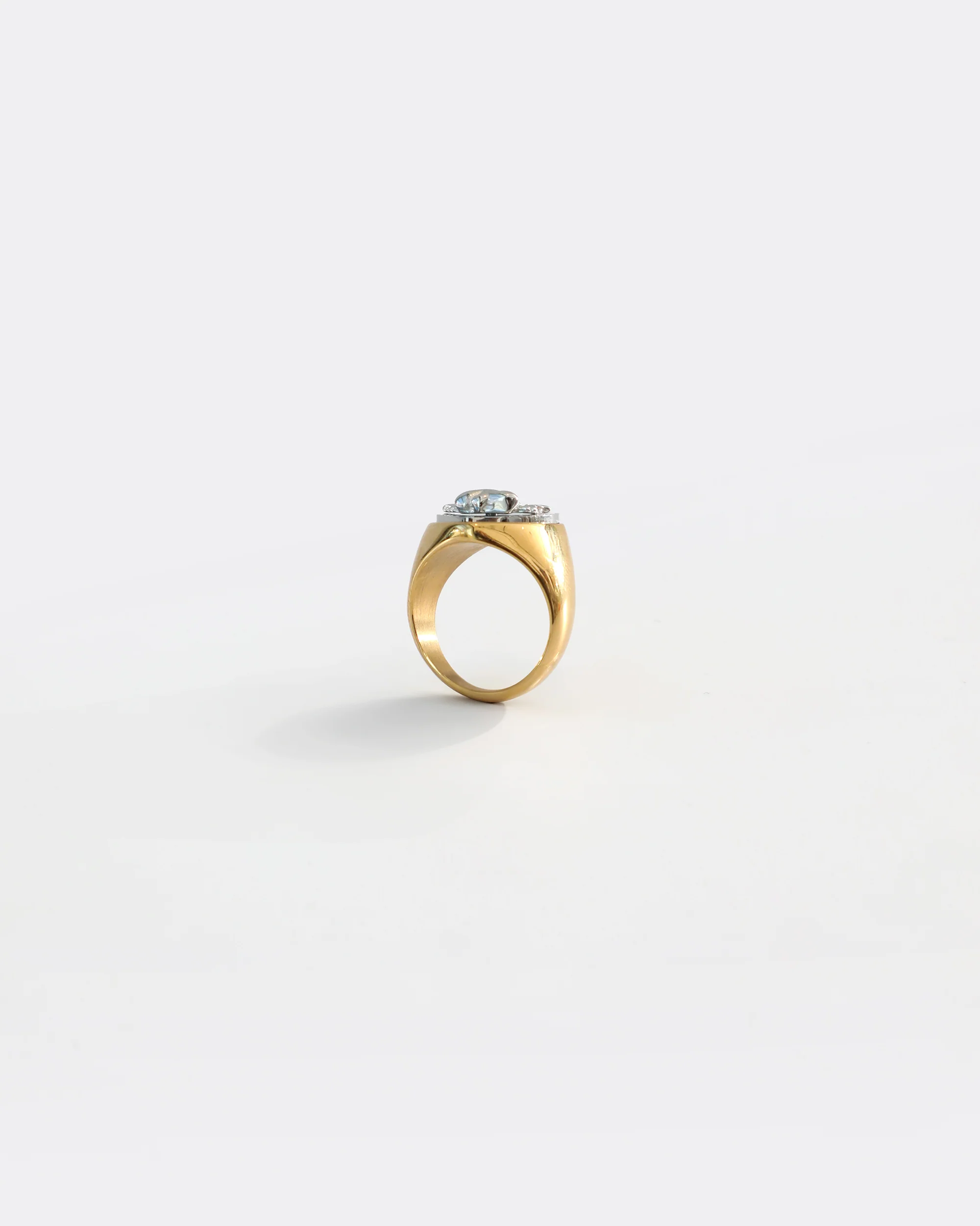 Boys Lie Stainless Steel Logo Heart Ring - Image 5