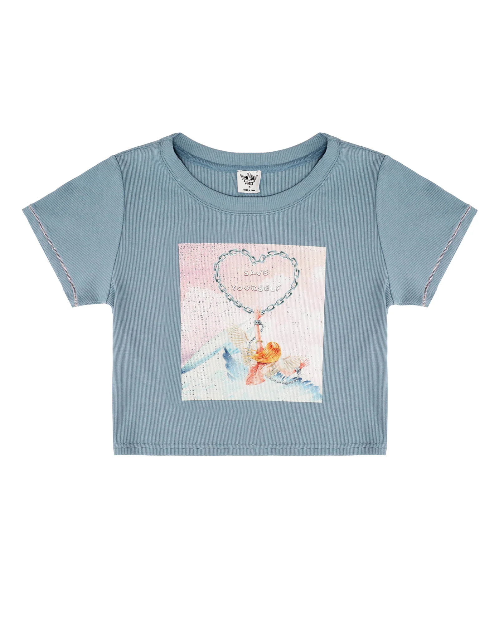 Break Free Crop Tee