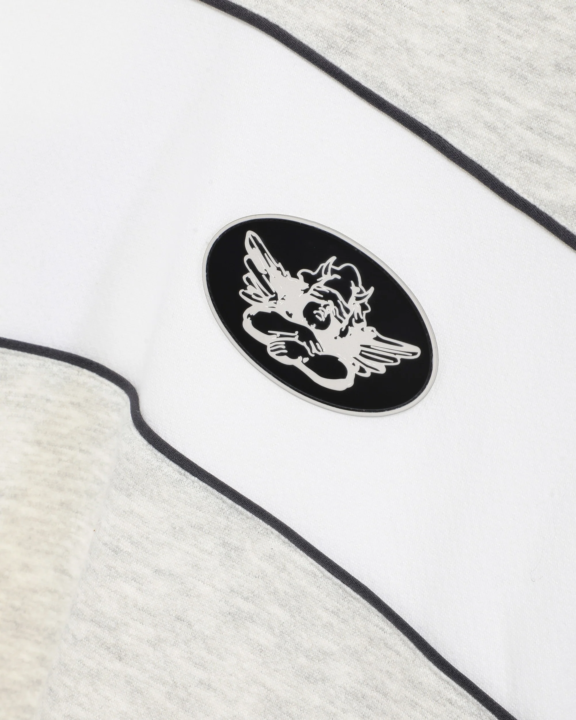 First Pick Heathered Paneled Kara Crewneck - Image 3