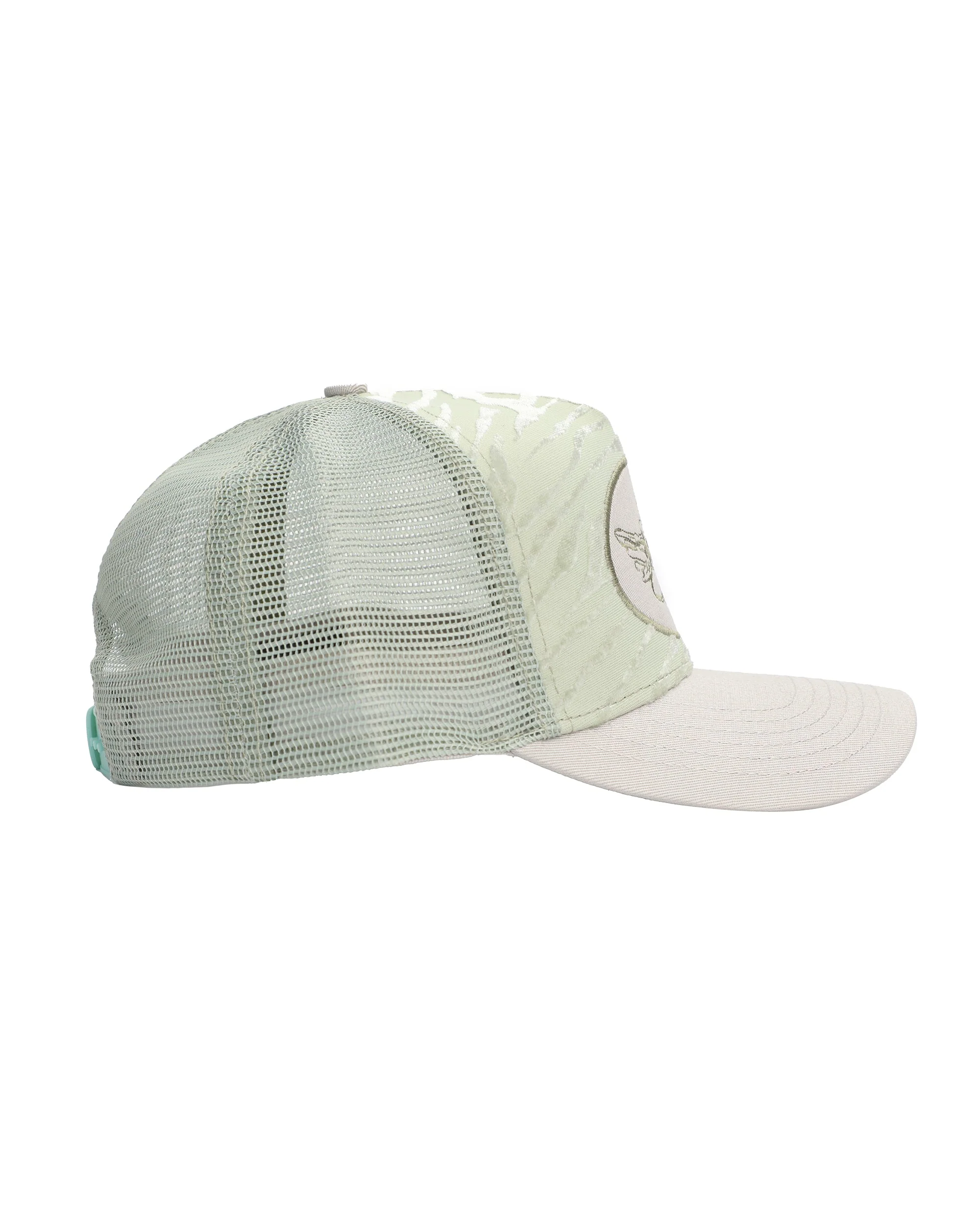Green Flames Trucker Hat - Image 3