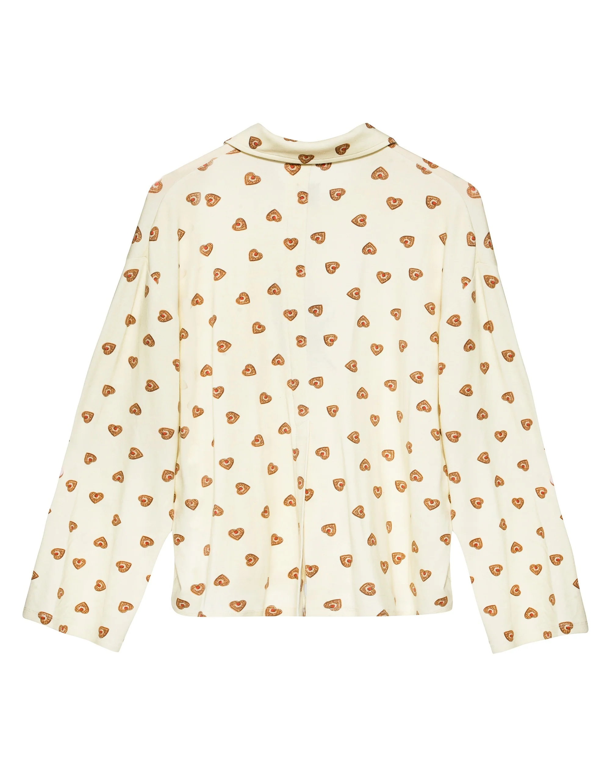 Heavenly Heartbreak Button-Down PJ Top - Image 2