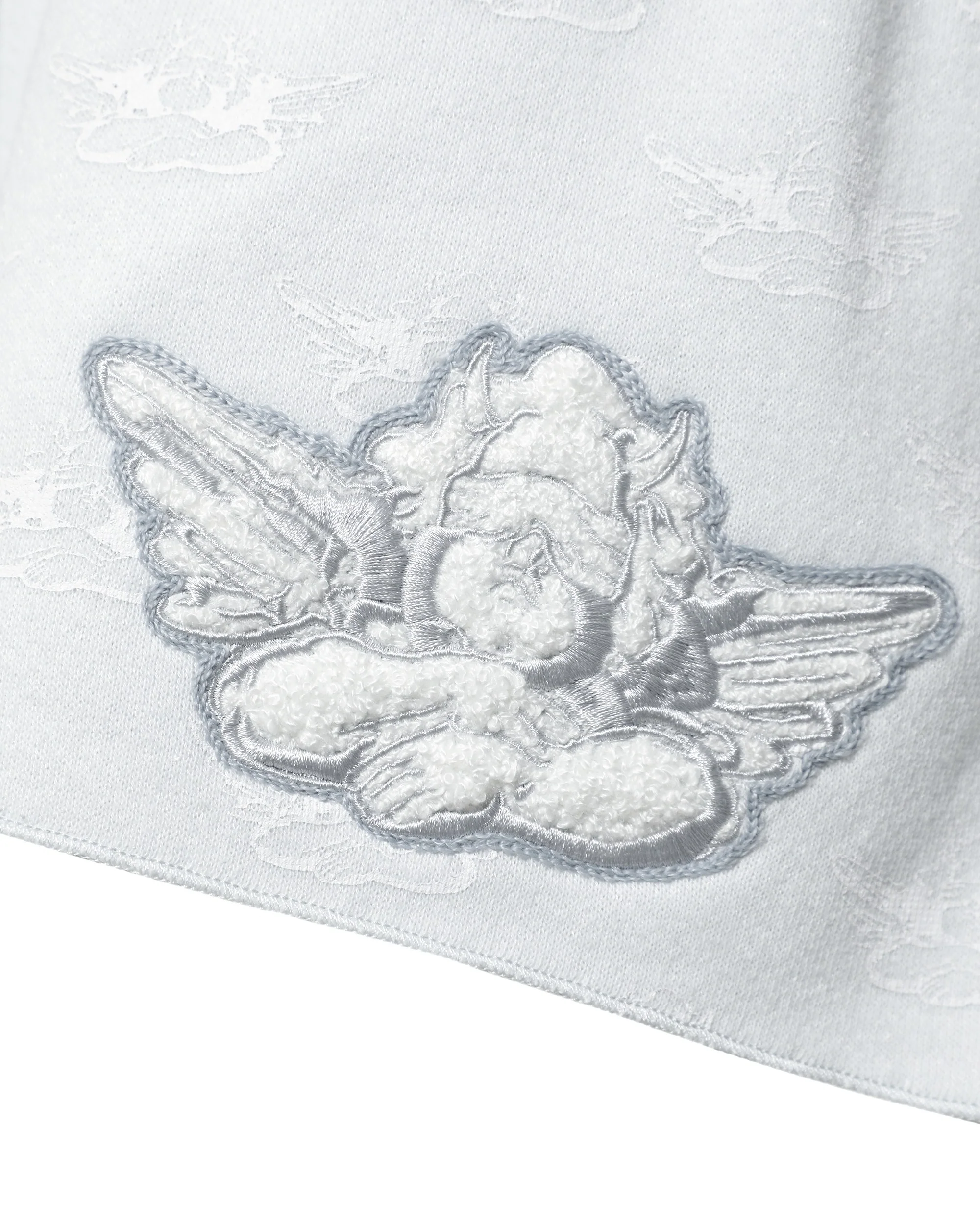 Icy Blue Logo Kimmy Shorts - Image 3