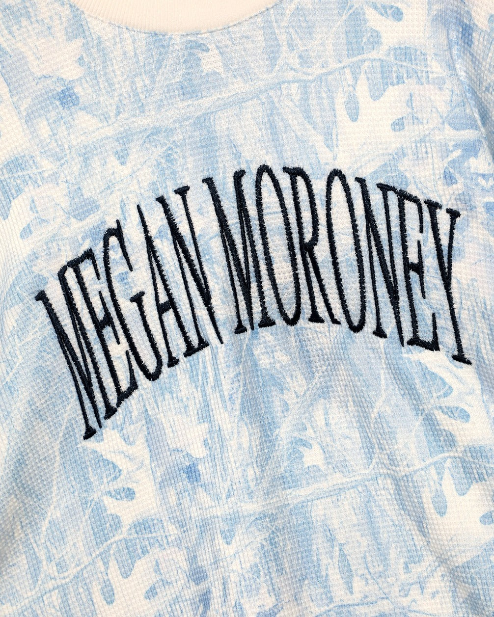 Megan Blues Manhunt Camo Crewneck - Image 3