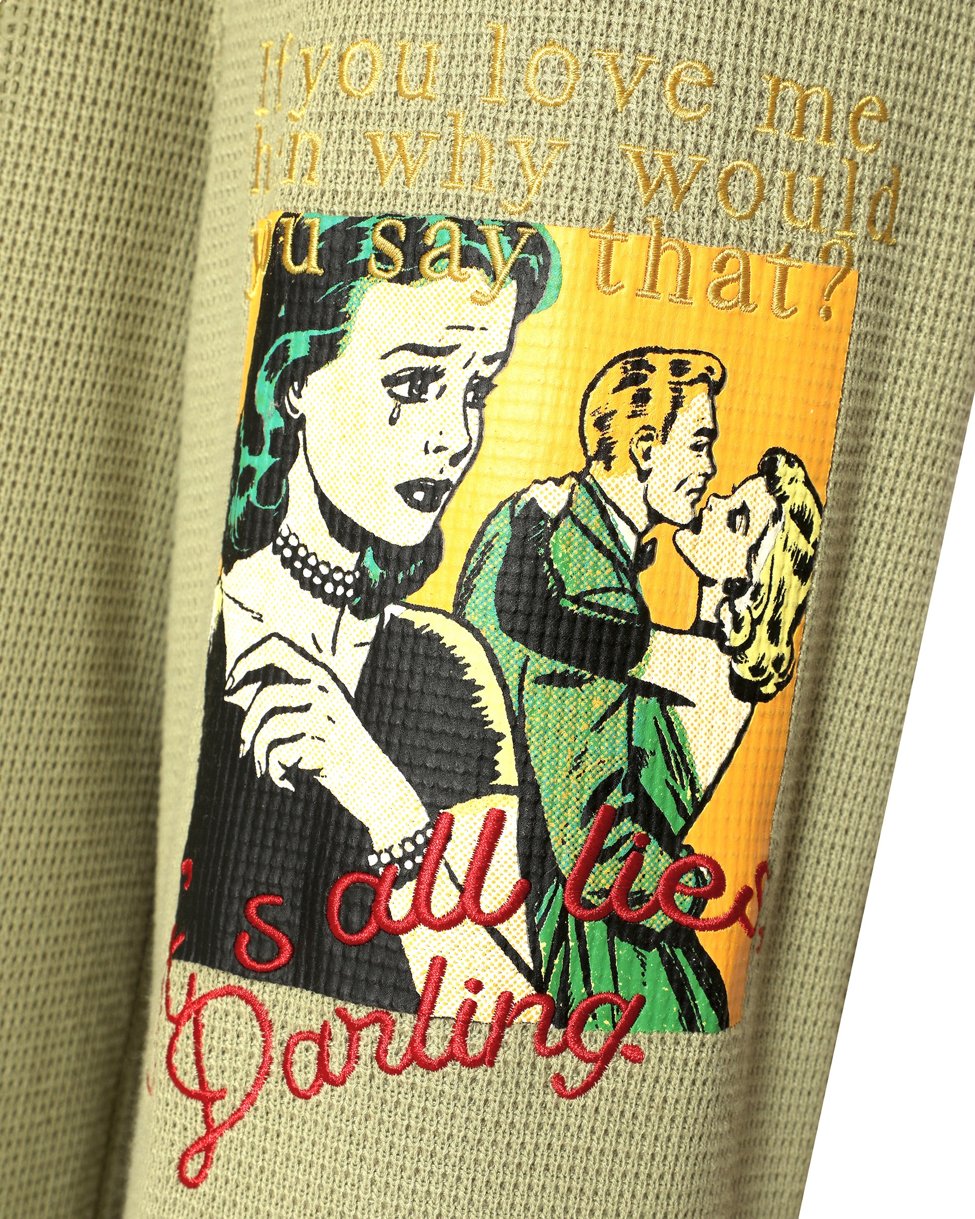 Olive Don't Say It Darling MM Pants - Image 3