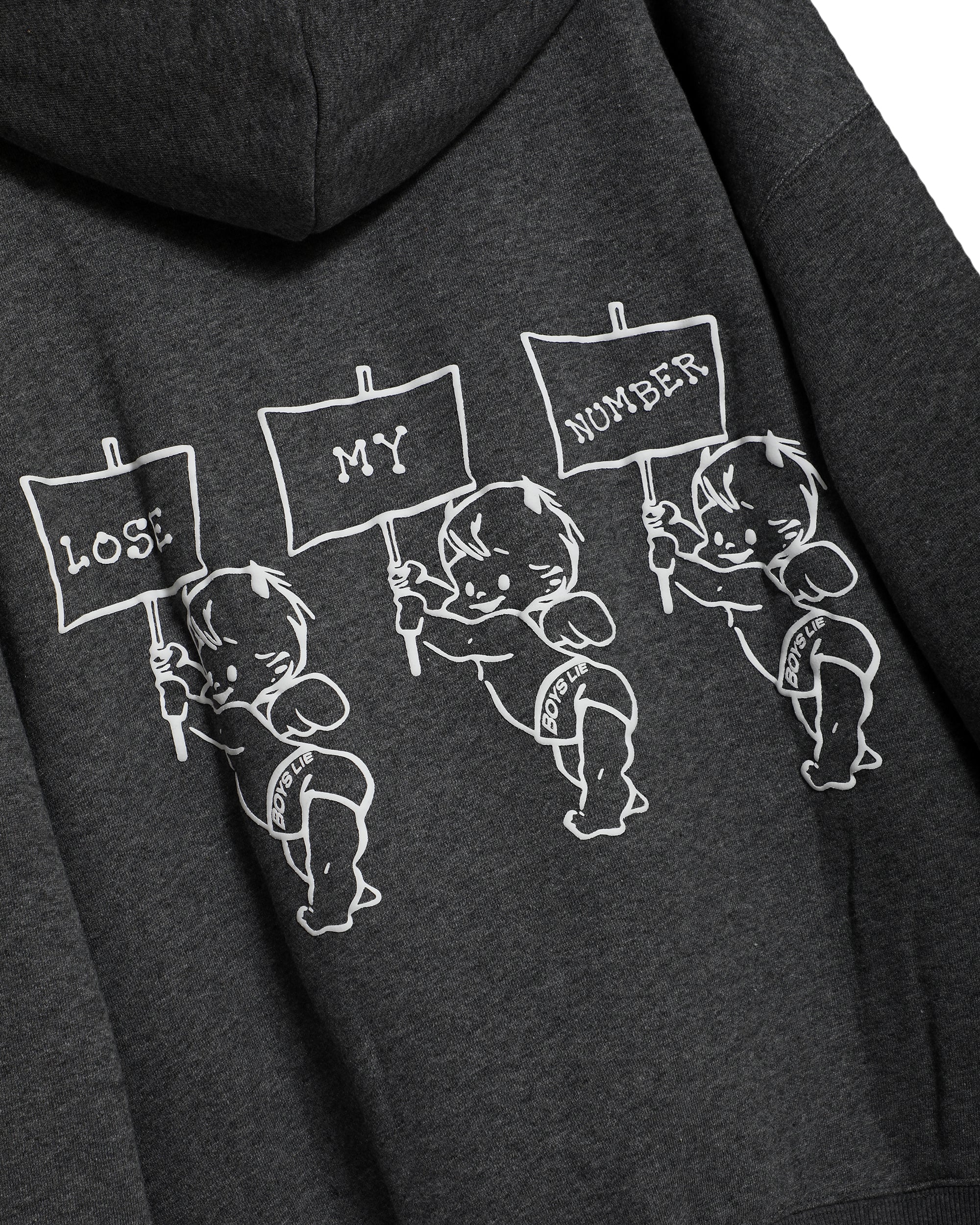 Read the Signs V2 Grey Hoodie - Image 4