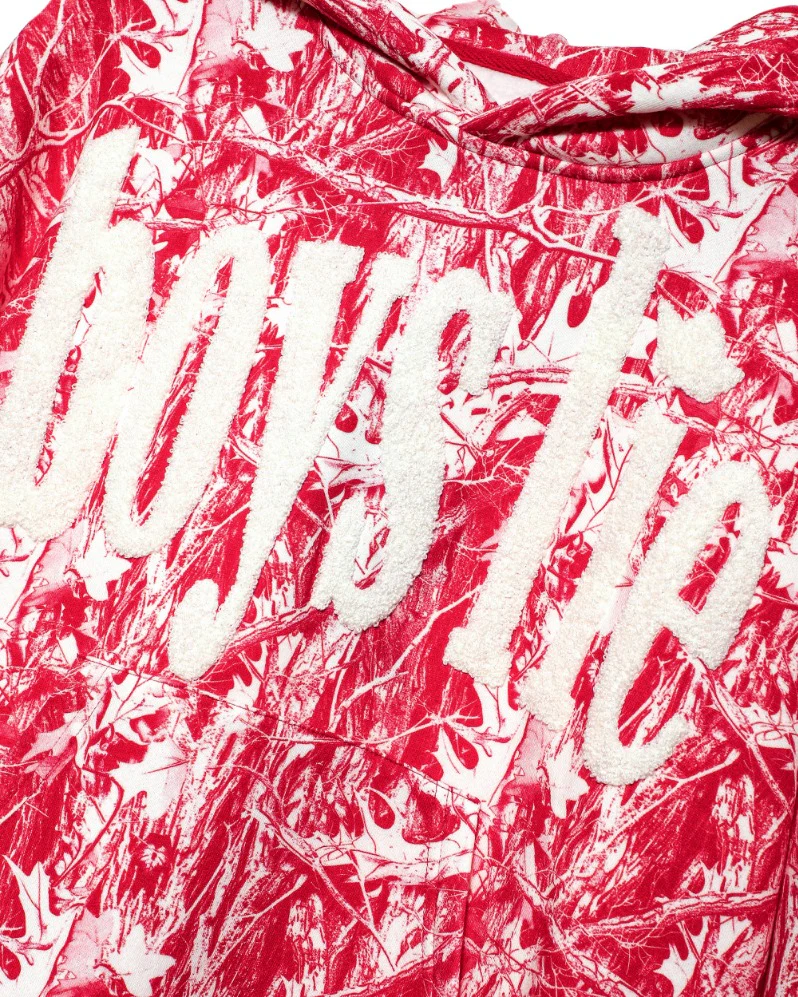 Red Camo Manhunt Racer Hoodie - Image 3