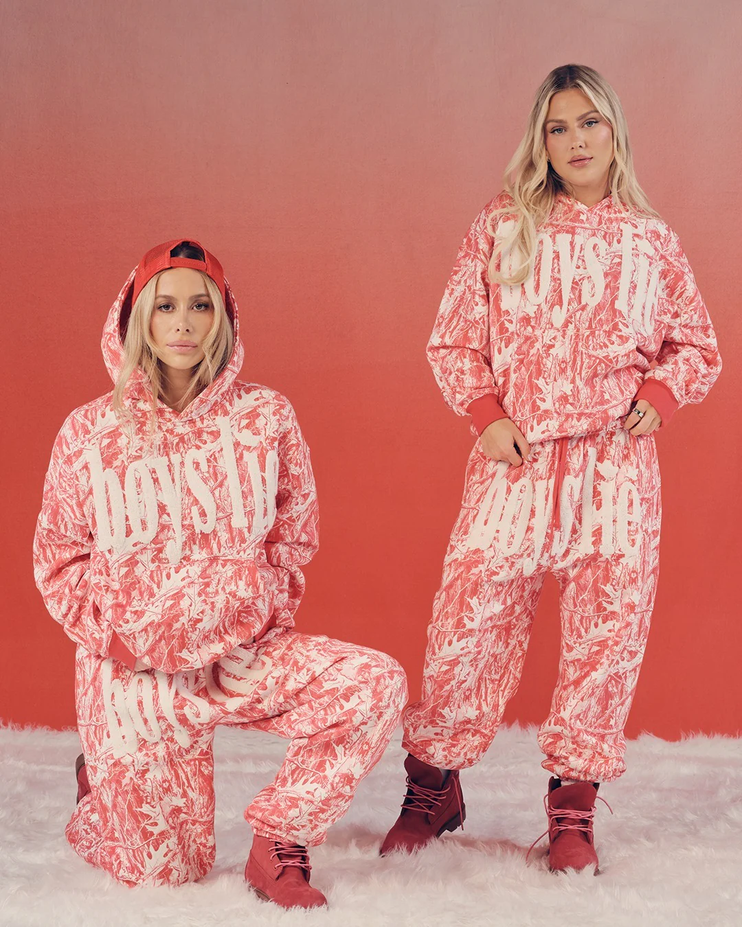 Red Camo Manhunt Racer Hoodie - Image 4