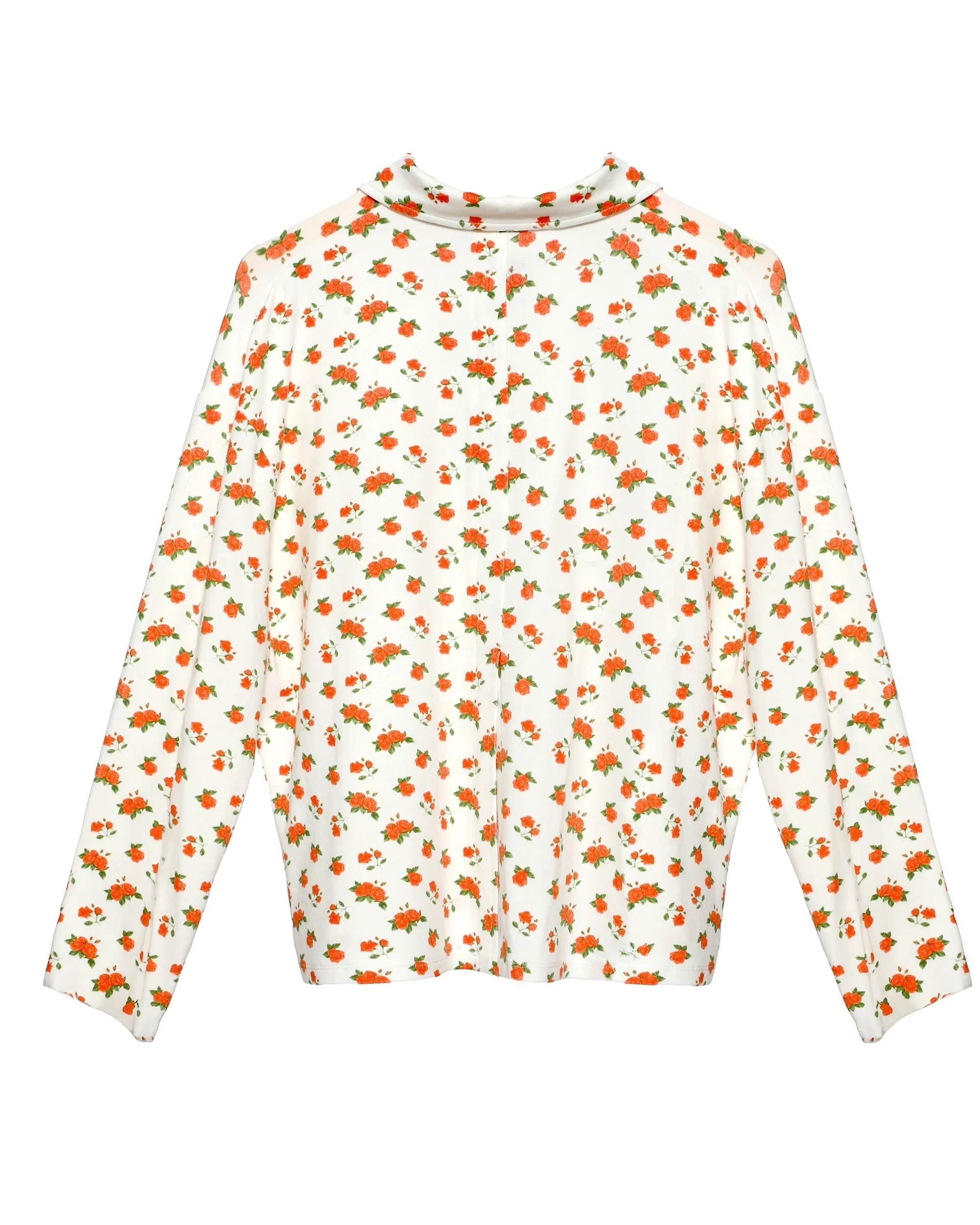 Roses Are Red Button-Down PJ Top - Image 2
