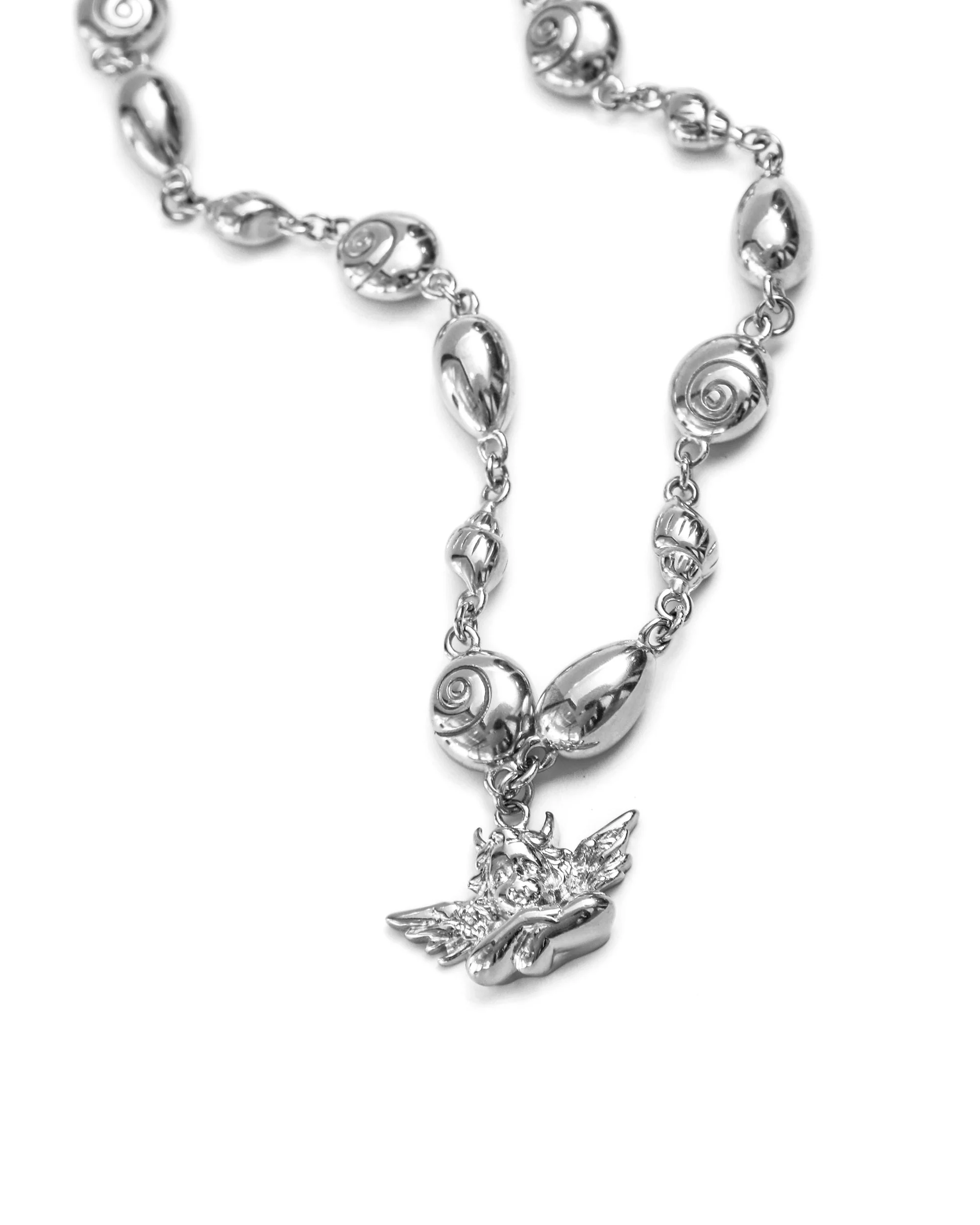 Silver Shell Necklace - Image 2