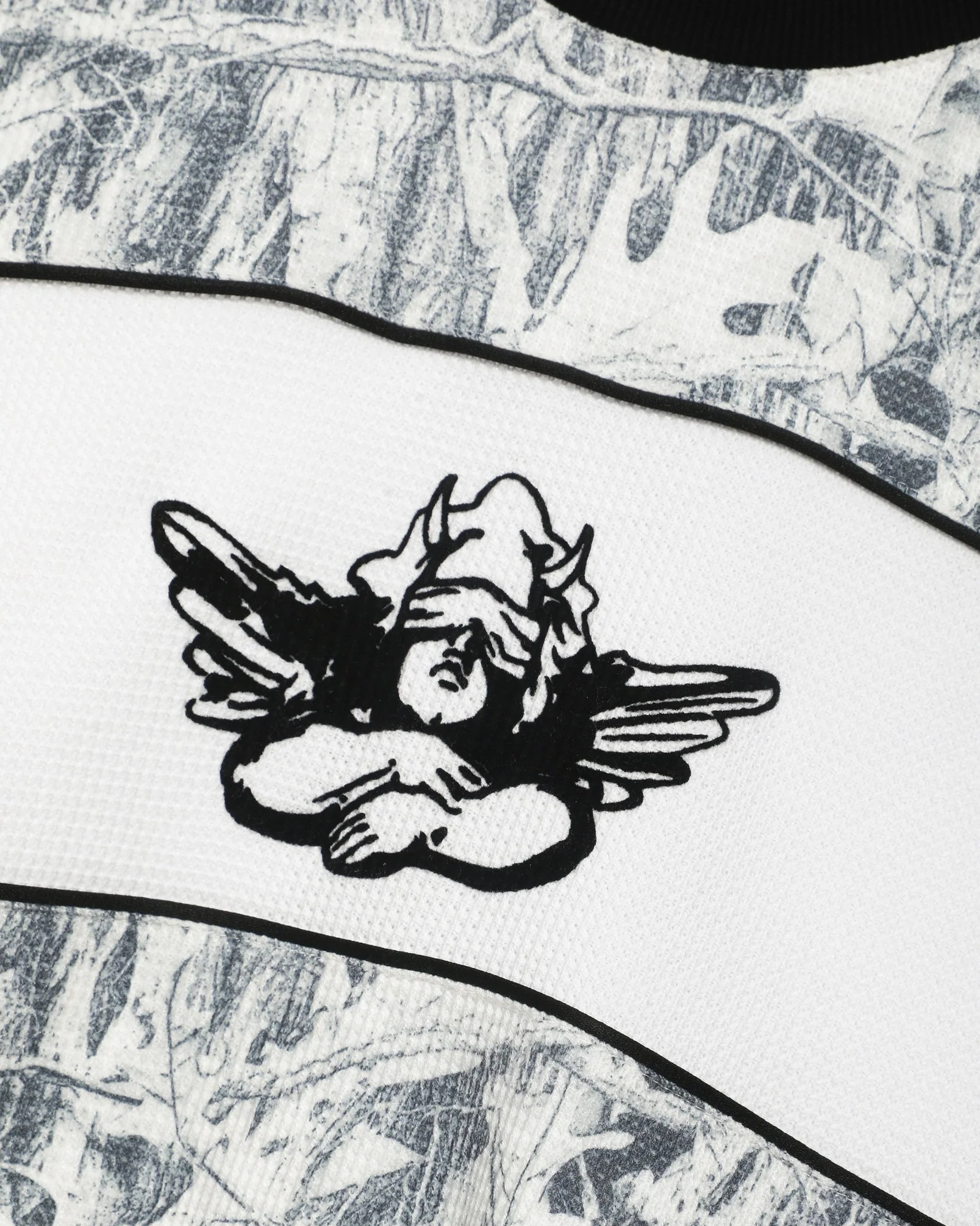 Snowed In Camo Thermal Paneled Kara Crewneck - Image 3