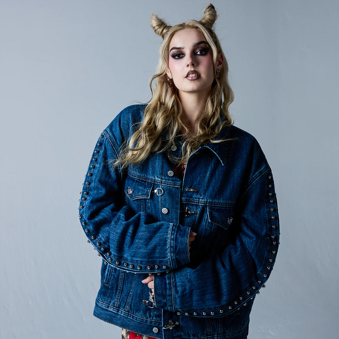 Stitch Me Up Denim Straight Jacket V2 - Image 3