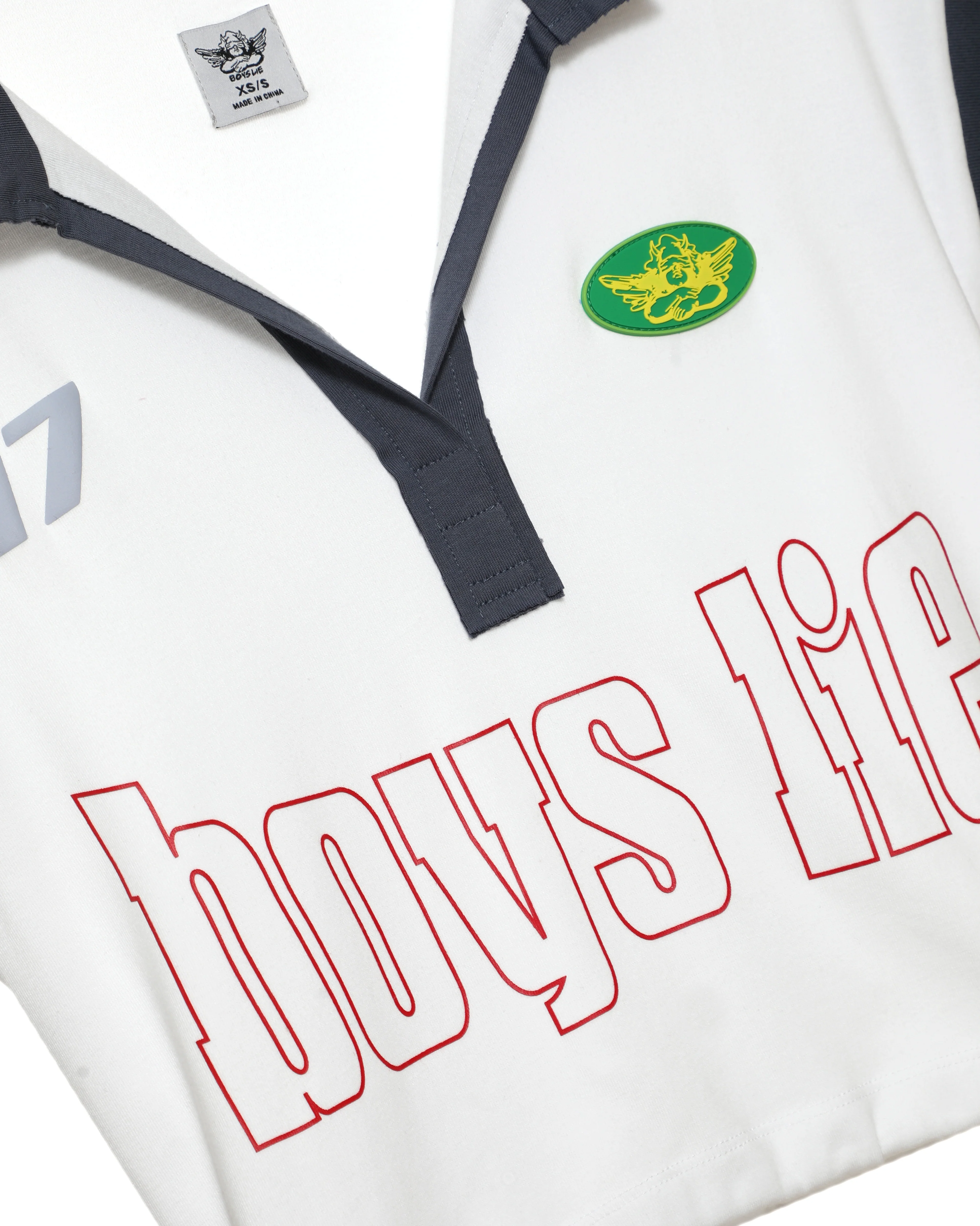 Tennis Courts TC Rugby Short Sleeve - Image 3
