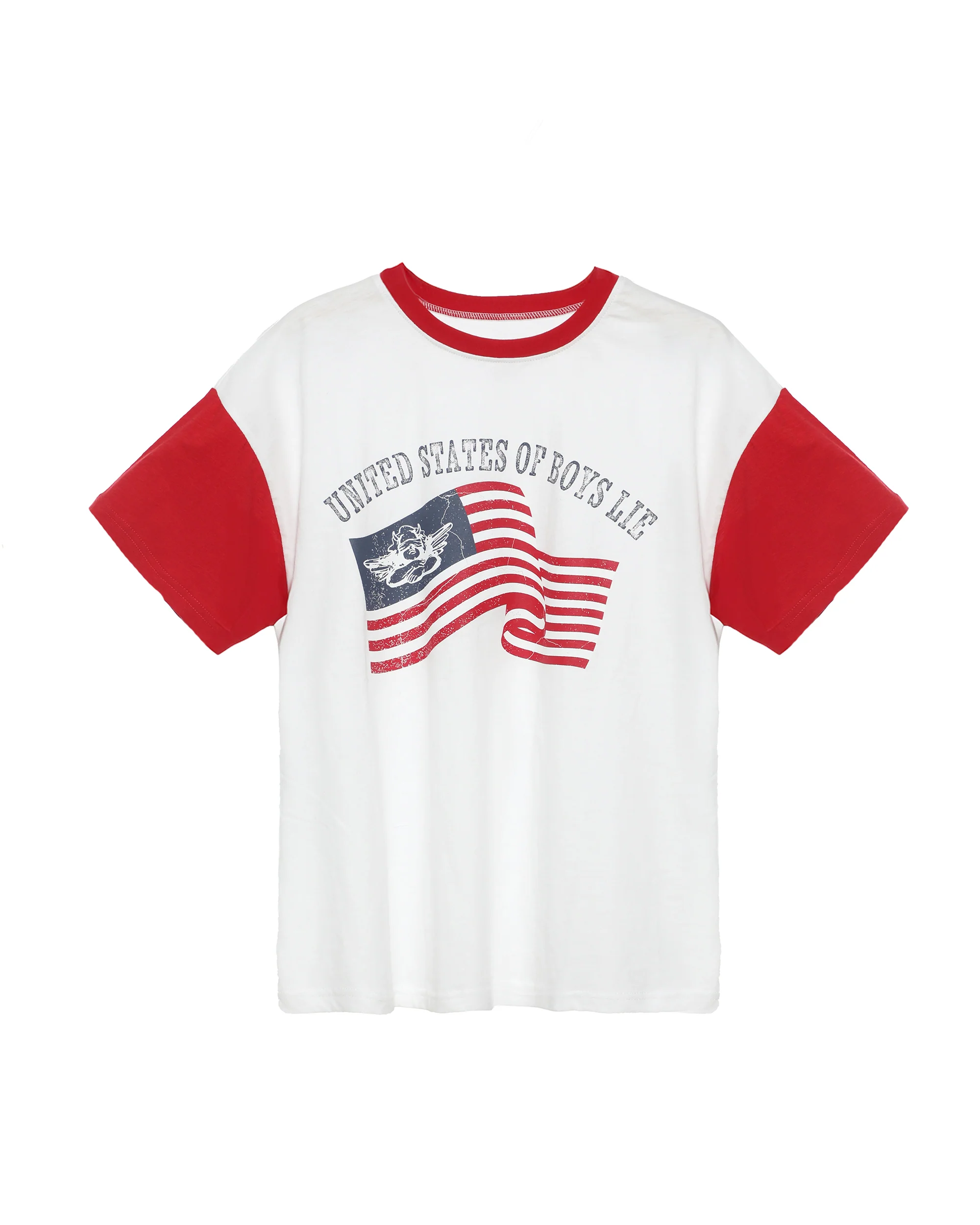 United States of Boys Lie Boyfriend Tee